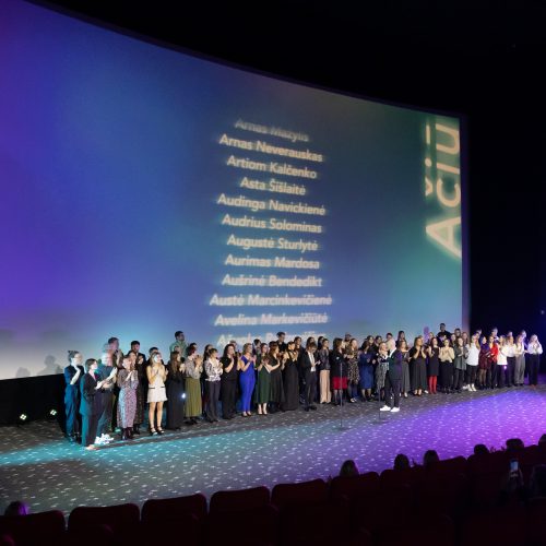 29-ojo „Kino pavasario“ apdovanojimų ceremonija  © G. Skaraitienės/BNS nuotr.