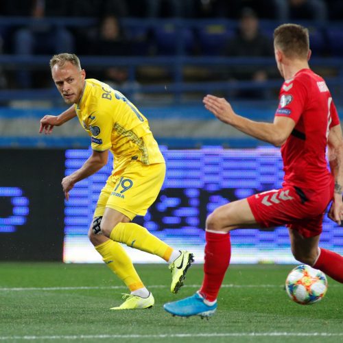 Europos futbolo čempionato atranka: Ukraina – Lietuva 2:0  © Reuters nuotr.