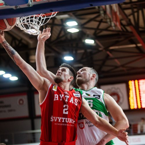 LKL ketvirtfinalis: Vilniaus „Rytas“ – Alytaus „Dzūkija“ 87:59  © Ž.Gedvilos/BNS nuotr.