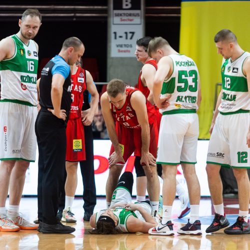 LKL ketvirtfinalis: Vilniaus „Rytas“ – Alytaus „Dzūkija“ 87:59  © Ž.Gedvilos/BNS nuotr.