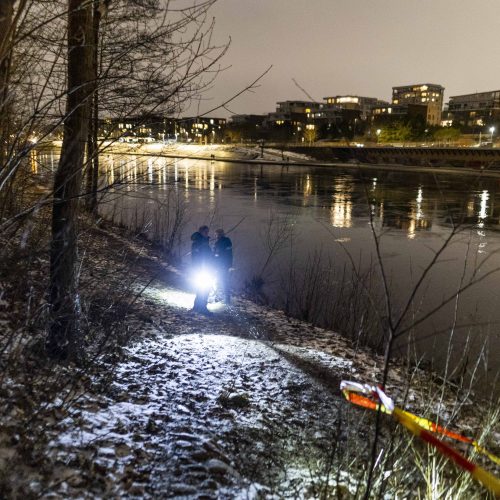 15-mečio vilniečio dingimas: pirmadienio pavakarę paupyje aptikta svarbių radinių  © I. Gelūno/BNS nuotr.