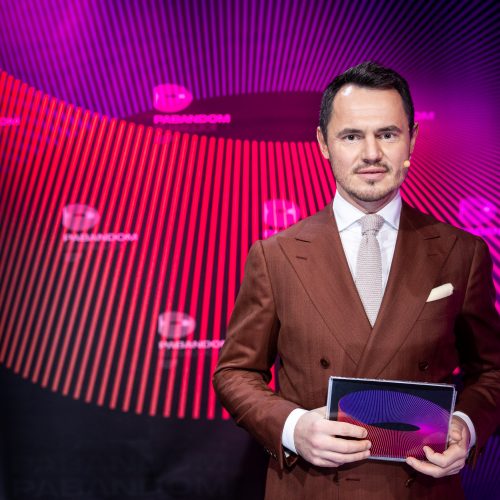 Nacionalinės „Eurovizijos“ atrankos „Pabandom iš naujo“ antrojo pusfinalio filmavimas  © Ž.Gedvilos/BNS nuotr.