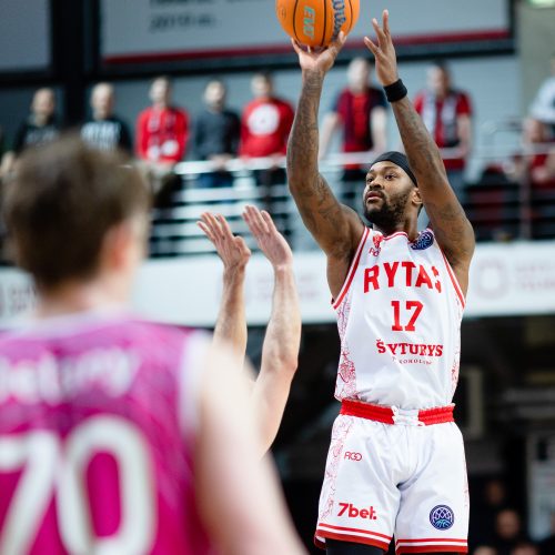 FIBA Čempionų lyga: Vilniaus „Rytas“ – Bonos „Telekom Baskets“ 79:86  © L.Balandžio / BNS nuotr.