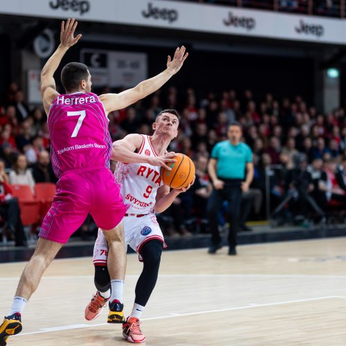 FIBA Čempionų lyga: Vilniaus „Rytas“ – Bonos „Telekom Baskets“ 79:86  © L.Balandžio / BNS nuotr.