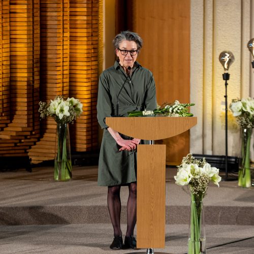 Vyriausybės kultūros ir meno premijų laureatų apdovanojimų ceremonija  © Ž.Gedvilos/BNS nuotr.