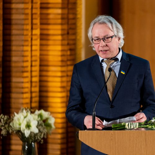 Vyriausybės kultūros ir meno premijų laureatų apdovanojimų ceremonija  © Ž.Gedvilos/BNS nuotr.
