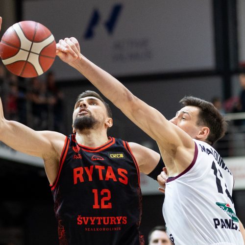 LKL: Vilniaus „Rytas“ – Panevėžio „Lietkabelis“ 92:91  © L.Balandžio / BNS nuotr.