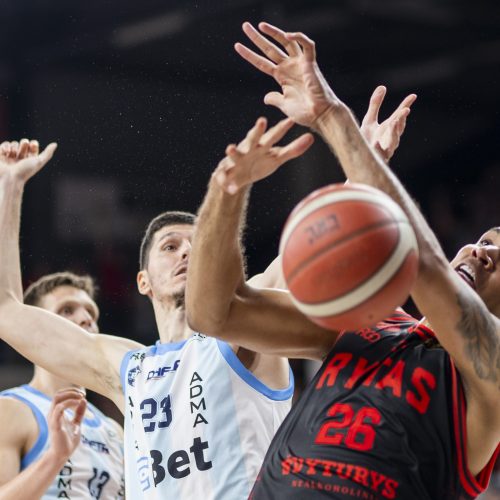 LKL pusfinalis: Vilniaus „Rytas“ – Jonavos „CBet“ 90:85  © I. Gelūno/BNS nuotr.