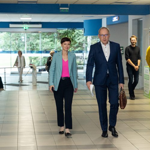 M. Garbačiauskaitė-Budrienė perrinkta į LRT generalinės direktorės pareigas   © P. Peleckio/BNS nuotr.