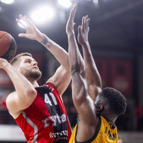 LKL: Vilniaus „Rytas“ – „Šiauliai“ 83:74  © I. Gelūno/BNS nuotr.