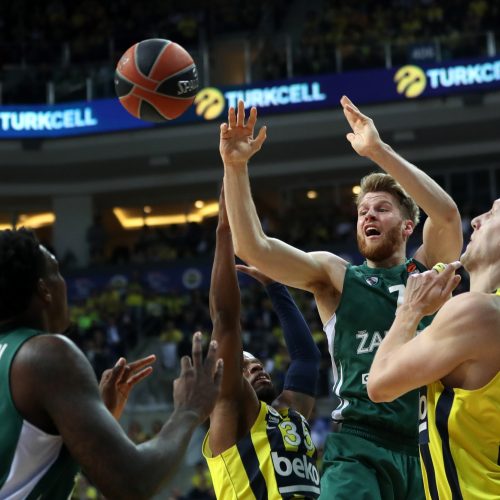 Eurolygos ketvirtfinalis: „Fenerbahce“ - „Žalgiris“ 76:43  © EPA-ELTOS nuotr.