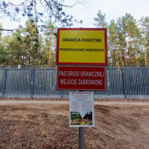 Lietuvos, Lenkijos ir Baltarusijos pasienis  © E. Ovčarenko / BNS nuotr.