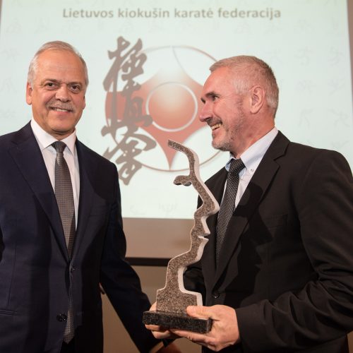 Lietuvos sporto vadybos apdovanojimų ceremonija  © Alfredo Pliadžio nuotr.