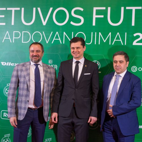 Lietuvos futbolo geriausiųjų apdovanojimų ceremonija  © Butauto Barausko nuotr.