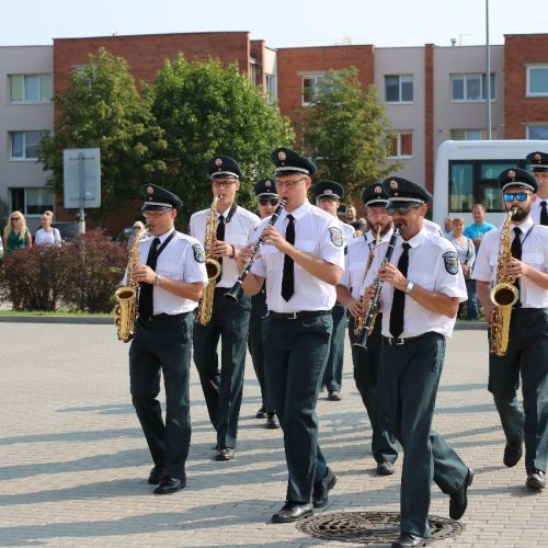 Mokslo metų pradžia Lietuvos policijos mokykloje  © Lietuvos policijos mokyklos nuotr.
