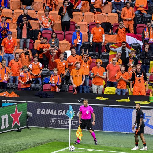Europos futbolo čempionatas: Šiaurės Makedonija–Nyderlandai 0:3  © Scanpix nuotr.