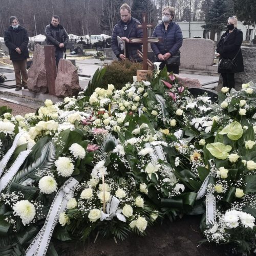Dainininko E. Ostapenko laidotuvės  © Vytauto Liaudanskio nuotr. 