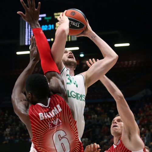 Eurolyga: „AX Armani Exchange“ - „Žalgiris“ 85:81  © EPA-ELTOS nuotr.