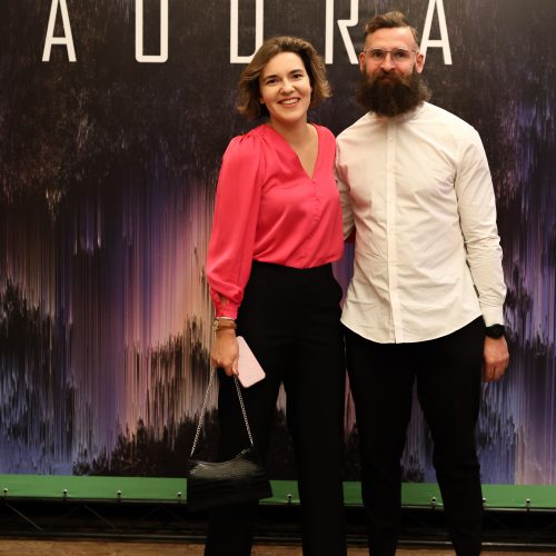Į premjerą „Audra“ rinkosi garbūs svečiai  © Vyčio Šulinsko nuotr.