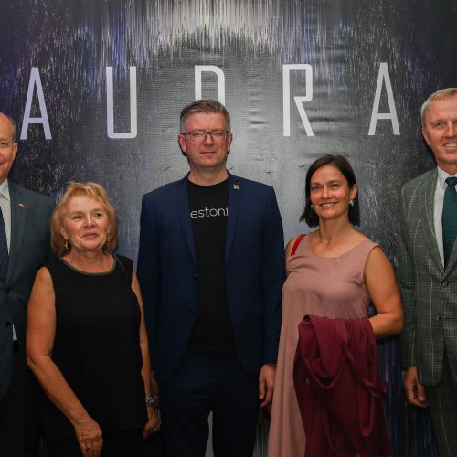 Į premjerą „Audra“ rinkosi garbūs svečiai  © Vyčio Šulinsko nuotr.
