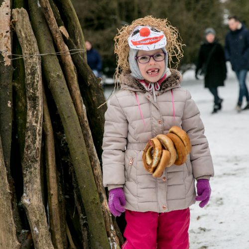 Užgavėnėse Botanikos sode - 100 blynų Lietuvos šimtmečio proga  © Vilmanto Raupelio nuotr.