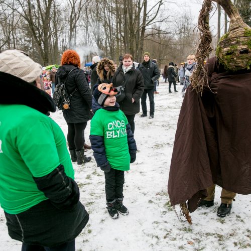 Užgavėnėse Botanikos sode - 100 blynų Lietuvos šimtmečio proga  © Vilmanto Raupelio nuotr.