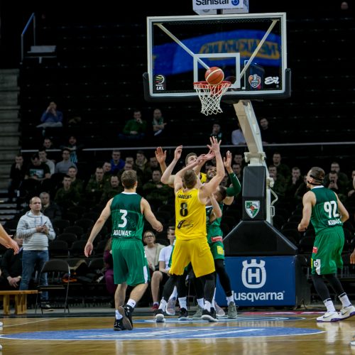 „Žalgiris“ – „Šiauliai“ 85:78  © Vilmanto Raupelio nuotr.