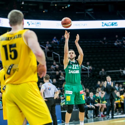 „Žalgiris“ – „Šiauliai“ 85:78  © Vilmanto Raupelio nuotr.