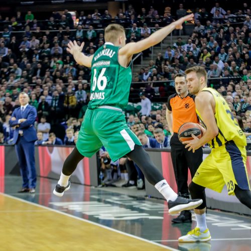 Kauno „Žalgiris“ - Stambulo „Fenerbahce“  © Vilmanto Raupelio nuotr.