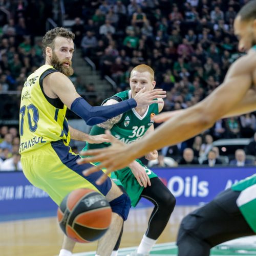 Kauno „Žalgiris“ - Stambulo „Fenerbahce“  © Vilmanto Raupelio nuotr.