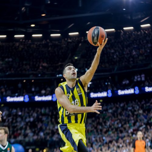 Kauno „Žalgiris“ - Stambulo „Fenerbahce“  © Vilmanto Raupelio nuotr.