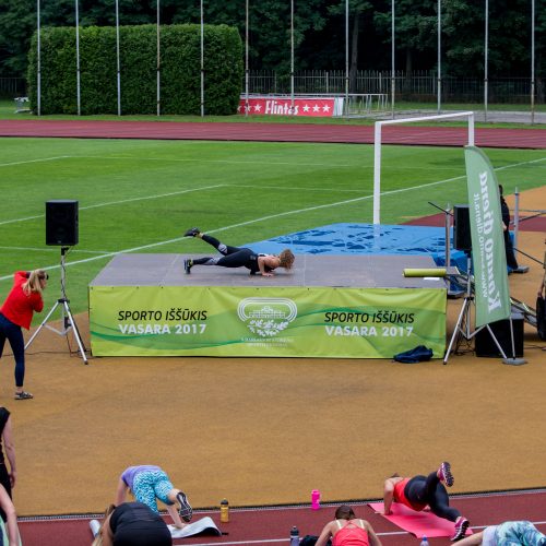 Treniruočių diena S.Dariaus ir S.Girėno stadione  © Vilmanto Raupelio nuotr.