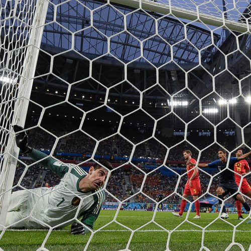 Pasaulio futbolo čempionato pusfinalis: Prancūzija - Belgija 1:0  © Scanpix nuotr.