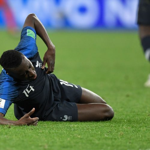 Pasaulio futbolo čempionato pusfinalis: Prancūzija - Belgija 1:0  © Scanpix nuotr.