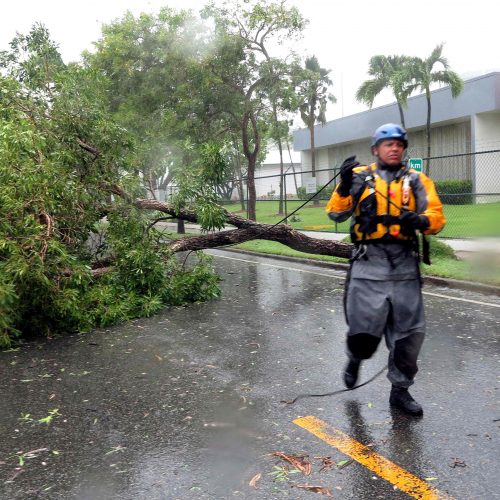 Uraganas „Irma“ Karibų regione  © Scanpix nuotr.