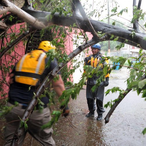 Uraganas „Irma“ Karibų regione  © Scanpix nuotr.