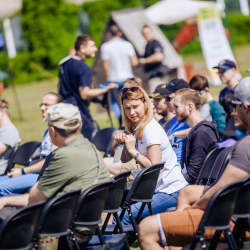 Pirmasis dronų festivalis  © VGTU nuotr.