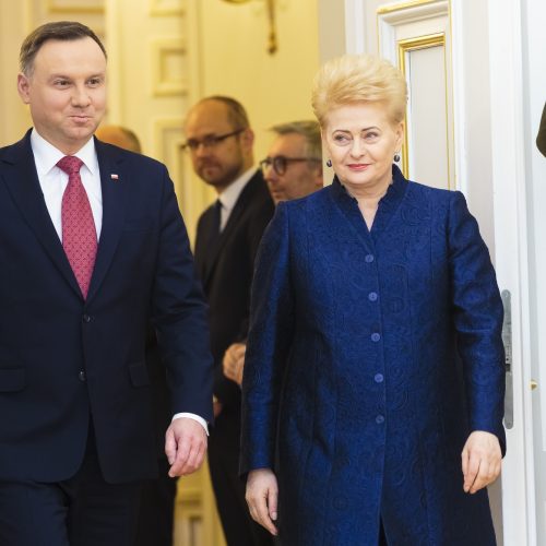 Lietuvos ir Lenkijos prezidentų susitikimas  © Gedimino Bartuškos/ELTOS nuotr.