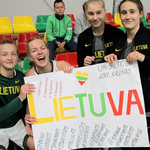 Lietuva U16 – Latvija U16 [merginos]  © Evaldo Šemioto nuotr.