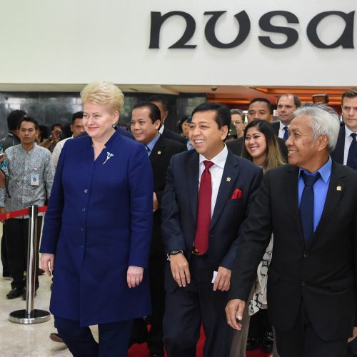 D. Grybauskaitės vizitas Indonezijoje  © R. Dačkaus / Prezidentūros nuotr.