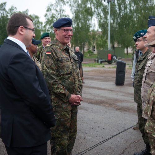 NATO ryšių pratybos Kaune  © Akvilės Snarskienės nuotr.