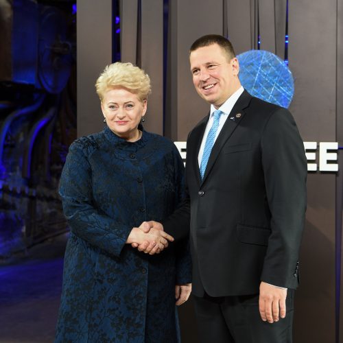 Prezidentė dalyvauja ES viršūnių susitikime Taline  © R. Dačkaus / Prezidentūros nuotr.
