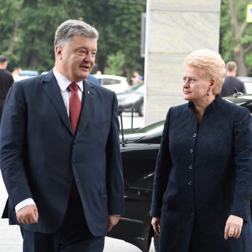 D. Grybauskaitės vizitas Ukrainoje  © R. Dačkaus/ Prezidentūros nuotr.