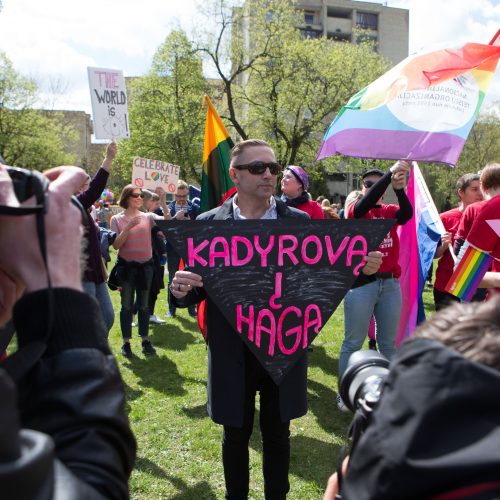 Gėjų lygos protestas  © K. Vanago/BFL nuotr.