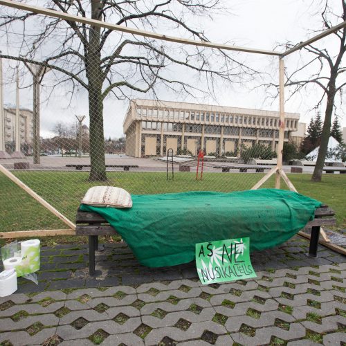 Akcija už kanapių dekriminalizavimą  © K. Vanago/BFL nuotr.