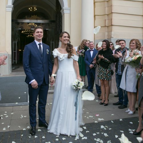 Ūkio ministro M. Sinkevičius vestuvės  © V. Skaraičio/BFL nuotr.
