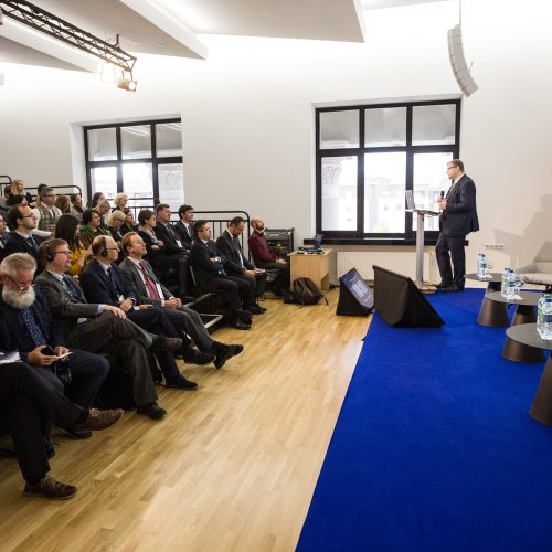 Konferencija apie pajamų nelygybę Lietuvoje  © V. Skaraičio / BFL nuotr.