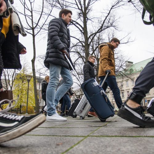 Spaudos konferencija apie emigraciją  © V. Skaraičio / BFL nuotr.