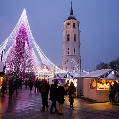 Sostinės Kalėdų miestelis  © V. Skaraičio, K. Vanago / BFL nuotr.