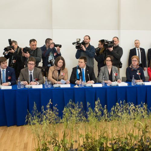 Vilniuje susirinko Baltijos ministrų taryba  © V. Skaraičio / BFL nuotr.